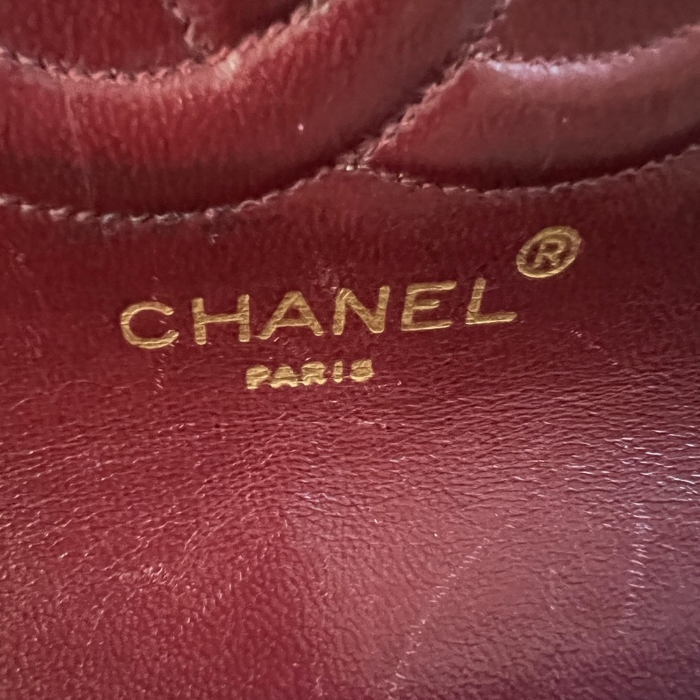 Chanel mademoiselle Lambskin 24k Gold Plated hardware Flap - Picture 10 of 14